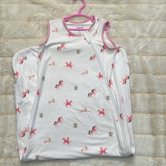 Kyte Baby Sleep Sack Unicorn Pink Large 0.5 tog - Picture 3 of 8